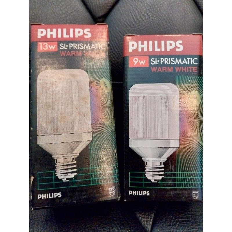 PHILIPS หลอดประหยัดไฟ SL 9W วอมไวท์