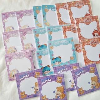 รับทำกระดาษโน้ตศิลปิน memo pad รับทำของแจก งาน Giveaway หน้าคอน