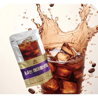 Hazelnut ice Coffee 230ml กาแฟเกาหลีซอง เครื่องดื่มเกาหลี น้ำถุงเกาหลี น้ำซองเกาหลี อเมริกาโน่แบบซอง