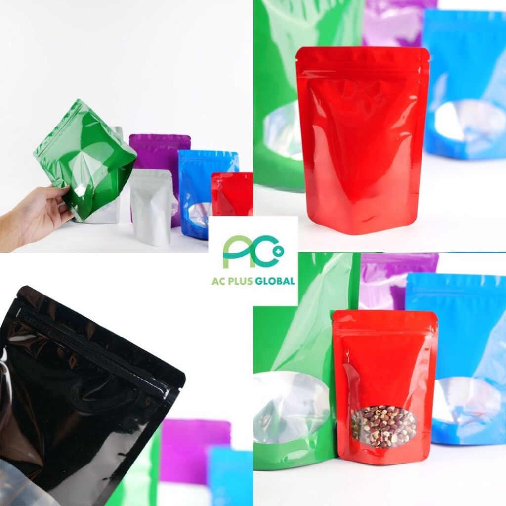 ถุงซิปล็อค ถุงฟอยด์ หน้าต่างวงรี ตั้งได้ (สีขาว) [50 ใบ] - Acplusglobal - รูปที่ 5