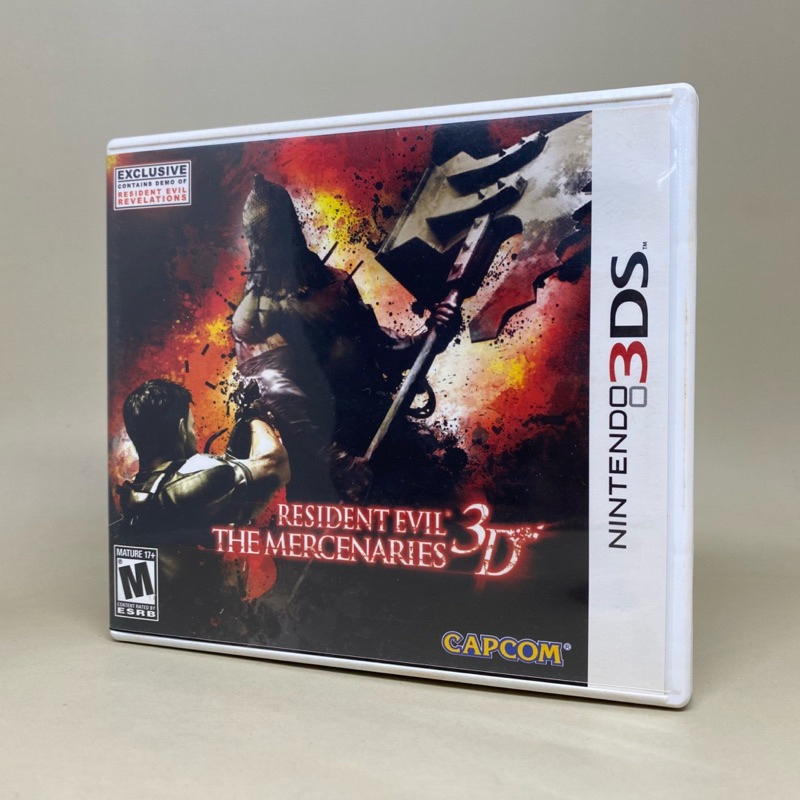 Resident Evil The Mercenaries 3D | Nintendo 3DS | USA | English | สินค้าแท้ มือสอง ใช้งานปกติ