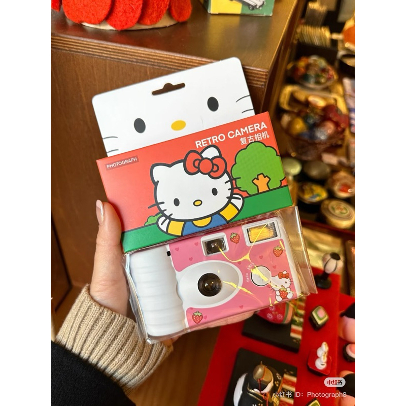 (พร้อมส่งในไทย) กล้องฟิล์มใช้แล้วทิ้ง sanrio ซานริโอ้ 📸