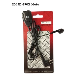 ไมค์หูฟังวิทยุสื่อสาร ยี่ห้อ JDI ของแท้ แจ็ค icom moto kenwood