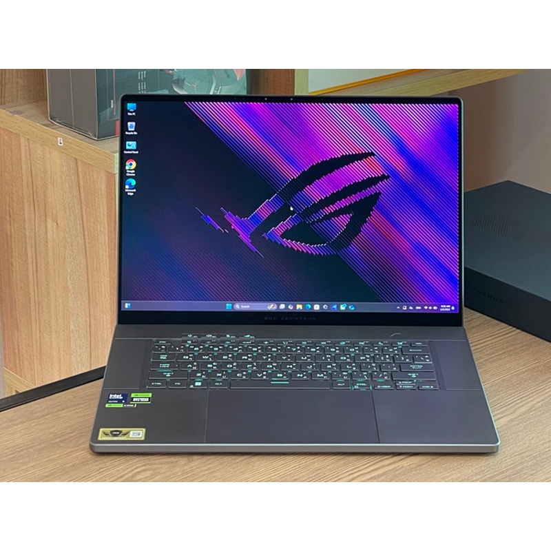 Asus ROG Zephyrus G16 GU605MV-QR198WS Ultra 9-185H SSD1TB RAM16GB RTX 4060 (8GB GDDR6) สินค้าใหม่ตัว