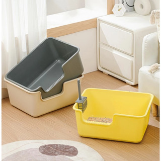 กะบะทรายแมว ห้องน้ำแมว ห้องน้ำแมวขนาดเล็ก ขนาดใหญ่ รุ่นจัมโบ…