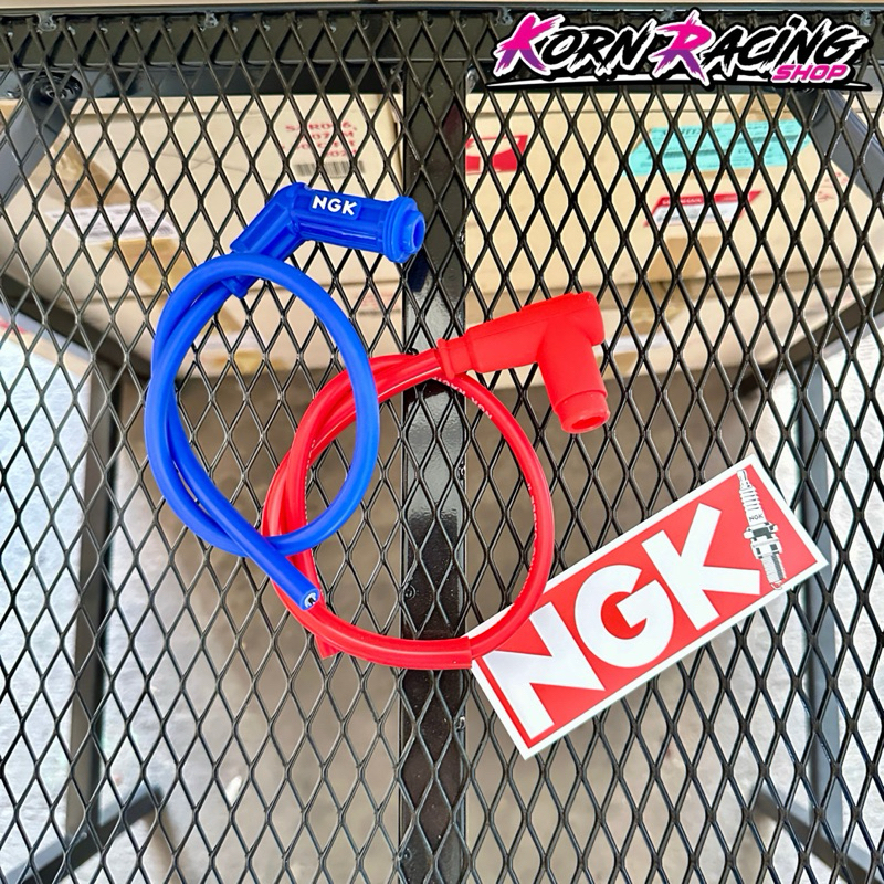 สายหัวเทียนแต่งพร้อมปลั๊กหัวเทียนเวฟ/ดรีม NGK แท้ญี่ปุ่น (ไม่แน่ใจกรุณาถาม)