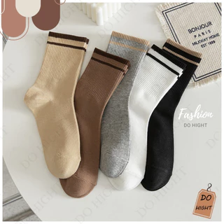 พร้อมส่ง⚡ มีเก็บเงินปลายทาง💸ถุงเท้าหุ้มข้อมินิมอล มี 5สี ชายและหญิงใส่ได้ แนะนำเท้าไม่เกิน 41 (ราคาต่อ 1 คู่) : Do hight