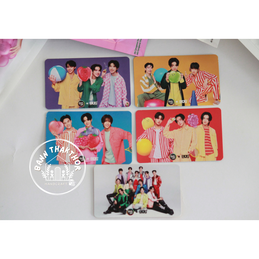 Card Sunsu X BUS Set รูปกลุ่ม Group shot พร้อมส่ง