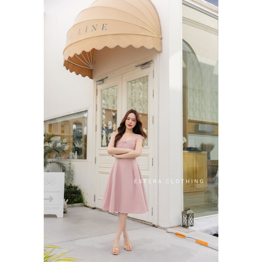 ESFERA-DR-100-1 Bubblegum Dress เดรสออกงาน รูปที่ 3