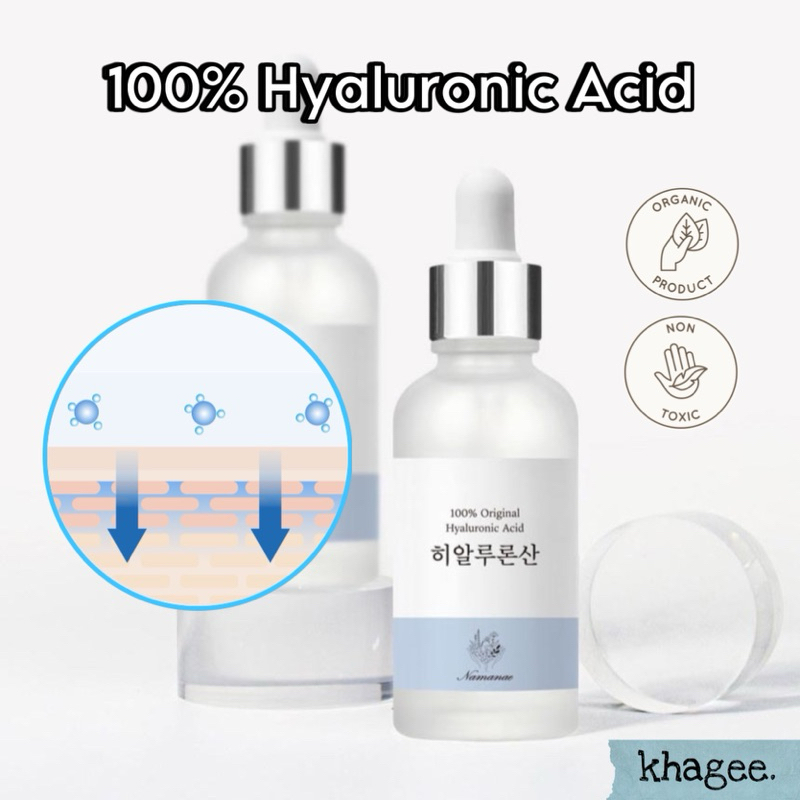 แท้/พร้อมส่ง🔥ไฮยารูรอน Cellbn 100% Hyaluronic Acid Small Molecule Ampoule serum แอมพูล เซรั่ม 30ml