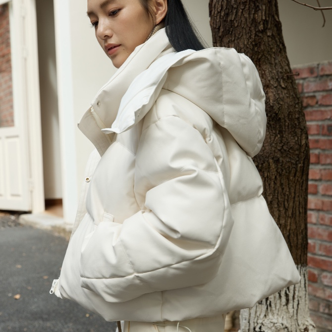 พร้อมส่ง SAC.BKK เสื้อแจ๊กเกตหนังขนเป็ด กันหนาวได้ถึงติดลบ กันลม กันหิมะ รุ่น DOWN PUFFER JACKET ขนเป็ดแท้ Down 90%