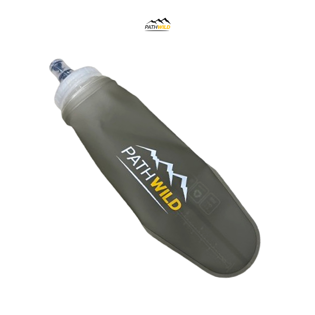 PATHWILD Soft Bottle 500ml ขวดน้ำนิ่ม ใส่เป้น้ำ ใส่กระเป๋า พับเก็บเล็กได้ น้ำหนักเบา
