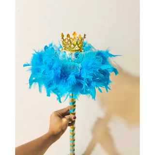 ไม้คฑาครัมเมเยอร์เด็ก(หัวมงกุฎรามี่ขนนก)ไซต์ 80-120 cm