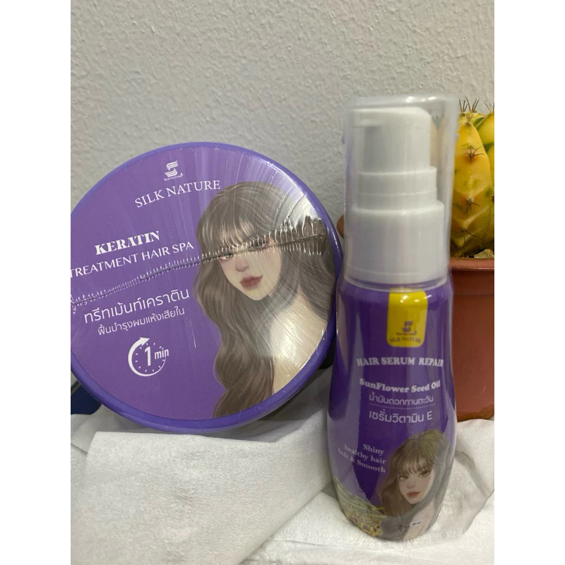 Silk Nature ทรีทเม้นท์+เซรั่ม