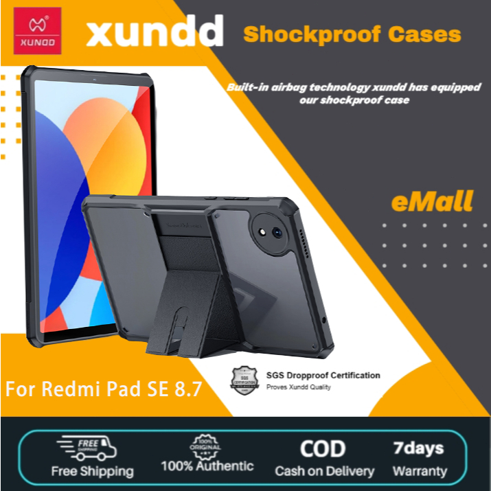 Xundd เคส ใช้สำหรับ Redmi Pad 10.61 Redmi Pad SE 11 Redmi Pad 2 11 Case Redmi Pad SE 8.7 เคสป้องกันก