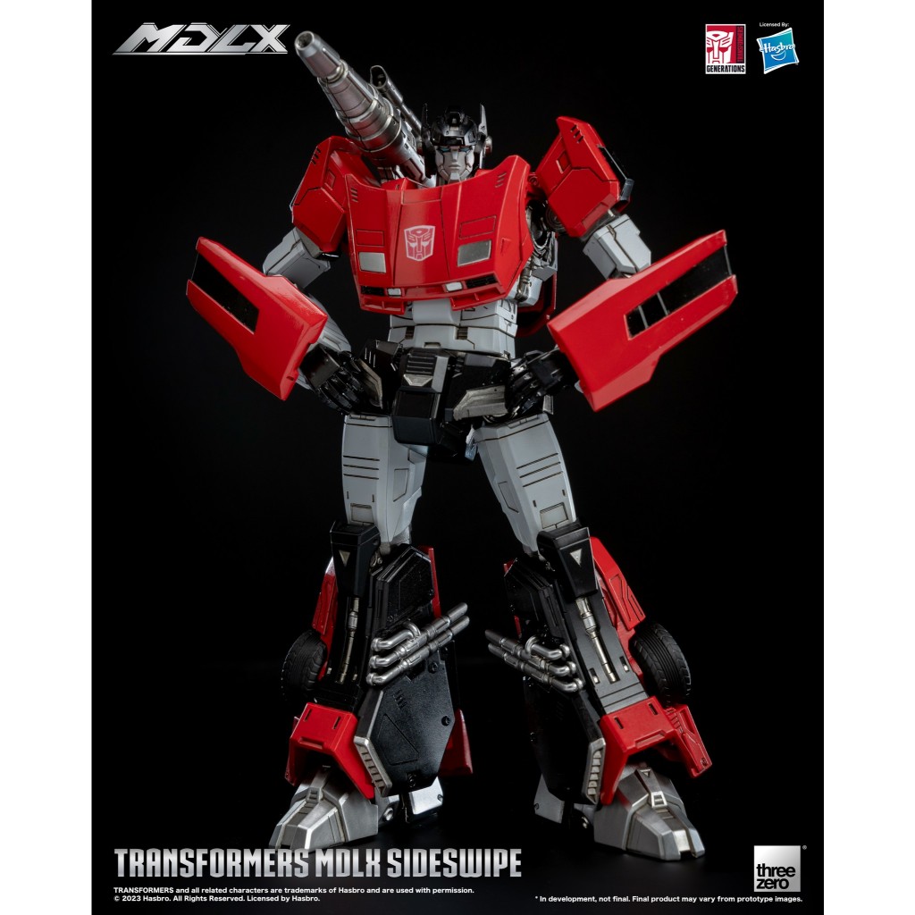 threeZero x Transformers MDLX: Sideswipe