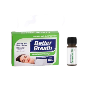 แผ่นแปะจมูก | Betterbreath นอนกรน ภูมิแพ้ คัดจมูก หายใจโล่ง