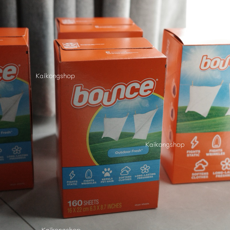 แผ่นอบผ้า Bounce® Dryer Sheets 160 แผ่น