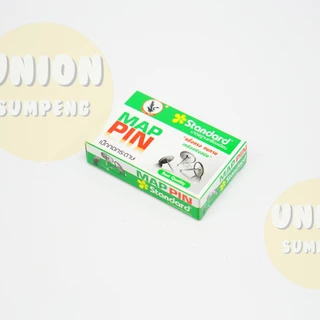(USP)💢ขายส่ง💢(ยกแพ็ค50กล่อง/1,250ตัว) Standard เป็กกด กระดาษ ขายาว ขาสั้น กล่อง25ตัว เป๊กกด หมุดติดบอร์ด ตะปู เข็มหมุด