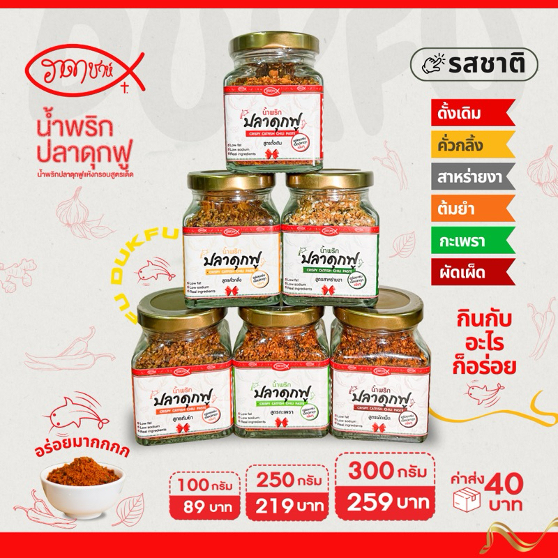 [เจ้าดังรีวิวแน่น!] น้ำพริกปลาดุกฟู ฮาดาชาห์ กรอบอร่อยเกินต้าน ไม่ใส่ผงชูรส ฮาลาล ทำสดใหม่ทุกวัน