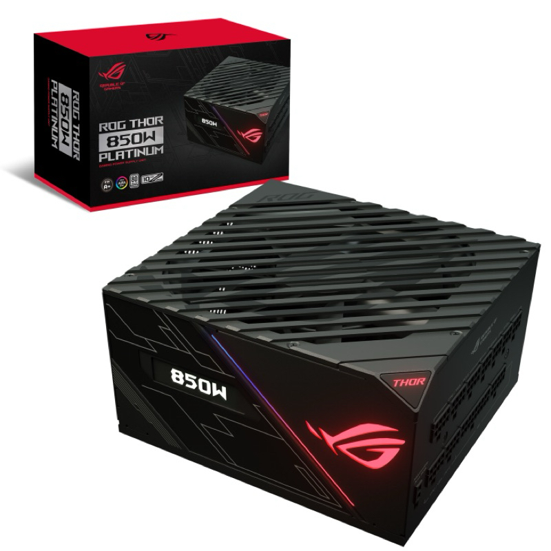 POWER SUPPLY ASUS ROG THOR 850W (80+ PLATINUM) ประกันศูนย์ พร้อมส่ง