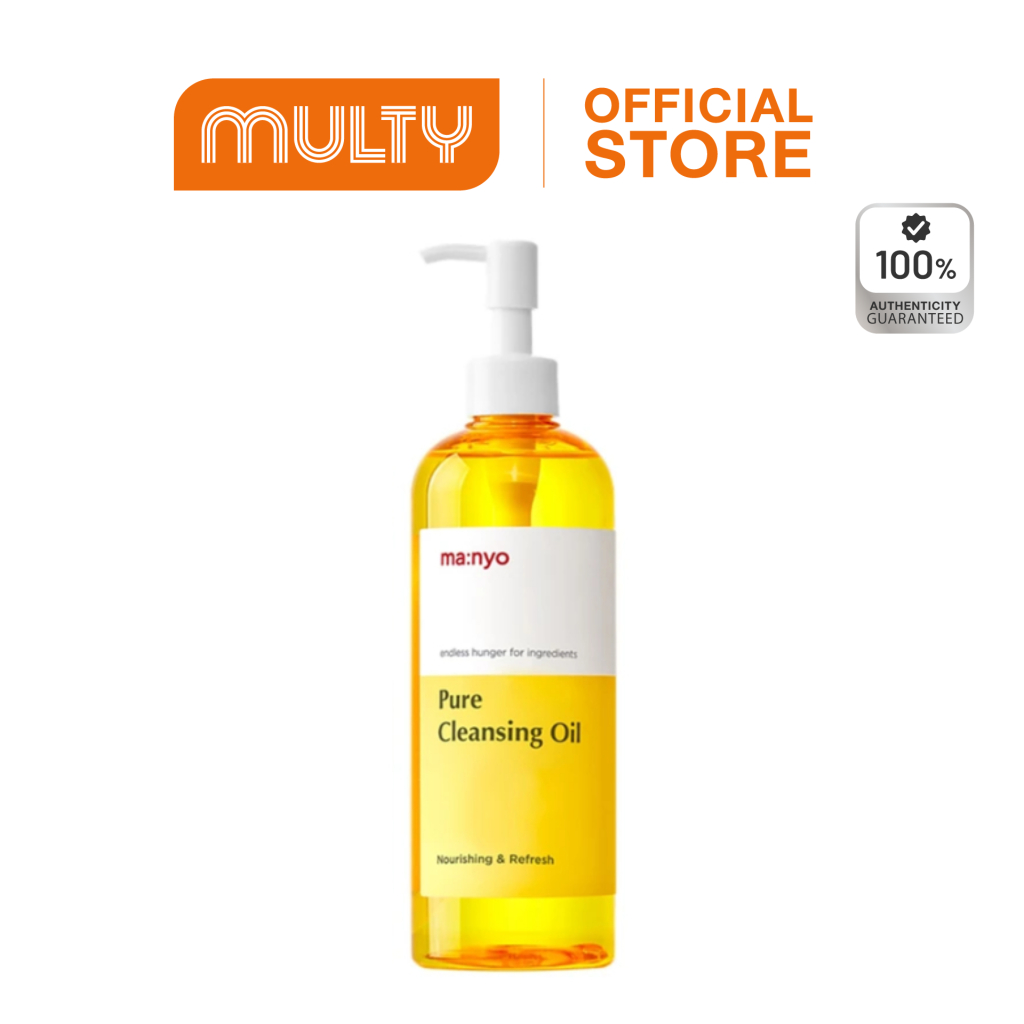 Manyo Pure Cleansing Oil คลีนซิ่งออยล์ ช่วยล้างเครื่องสำอาง ทำความสะอาดผิวหน้าอย่างอ่อนโยน 200ml