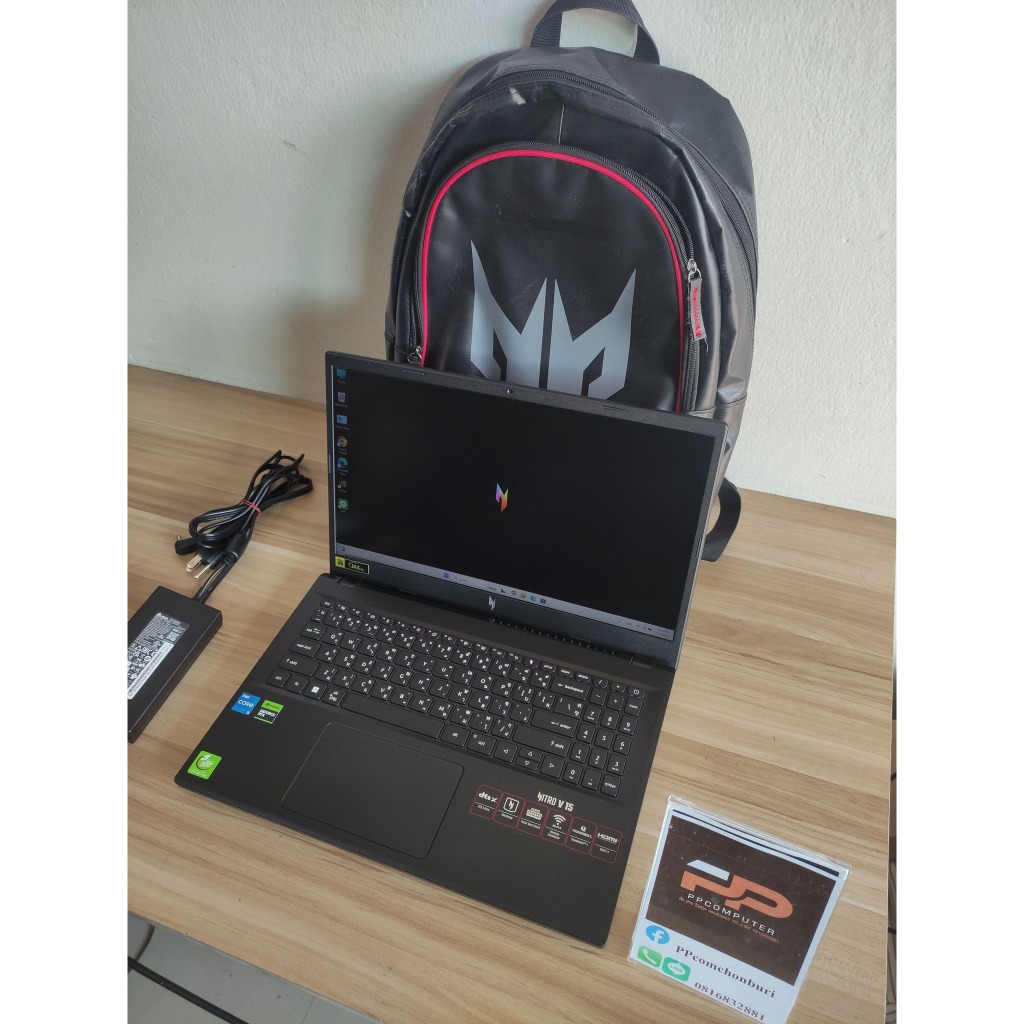 💻 โน๊ตบุ๊ค Acer nitro V15 RTX4050  เล่นเกมส์แรงๆ