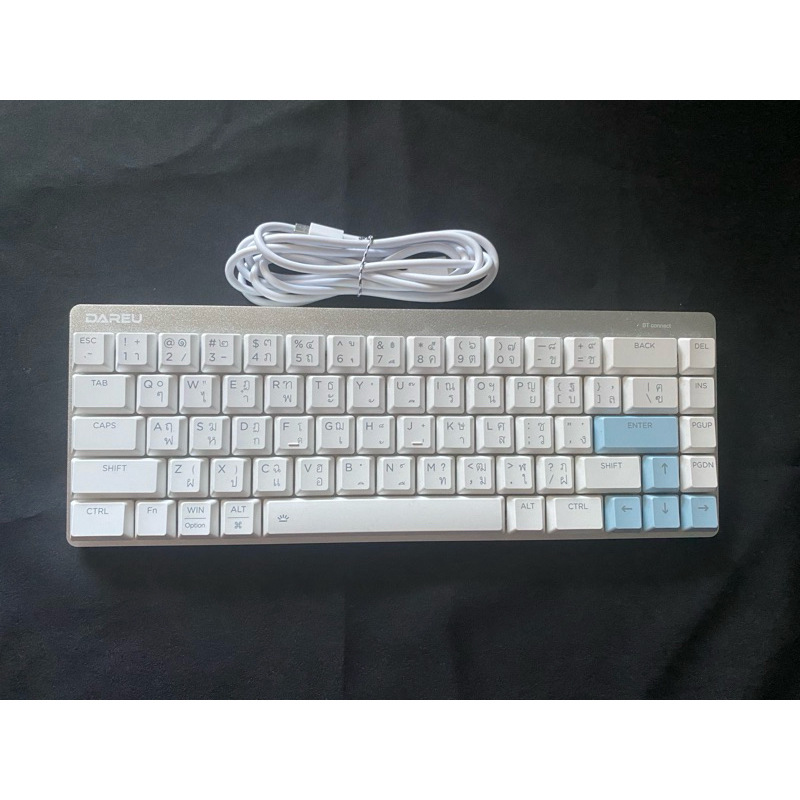 ❌ขายแล้ว❌ Dareu EK868 Wireless Mechanical Gaming Keyboard - Brown switch (มือสอง)