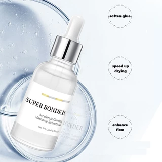 super bonder ช่วยล็อคกาวหลังจากแห้งสนิท เพิ่มความคงทน ลดไอระเหยของกาว อุปกรณ์ต่อขนตา