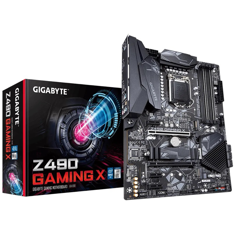MAINBOARD (เมนบอร์ด) 1200 GIGABYTE Z490 GAMING X ตัวท็อป พร้อมส่ง