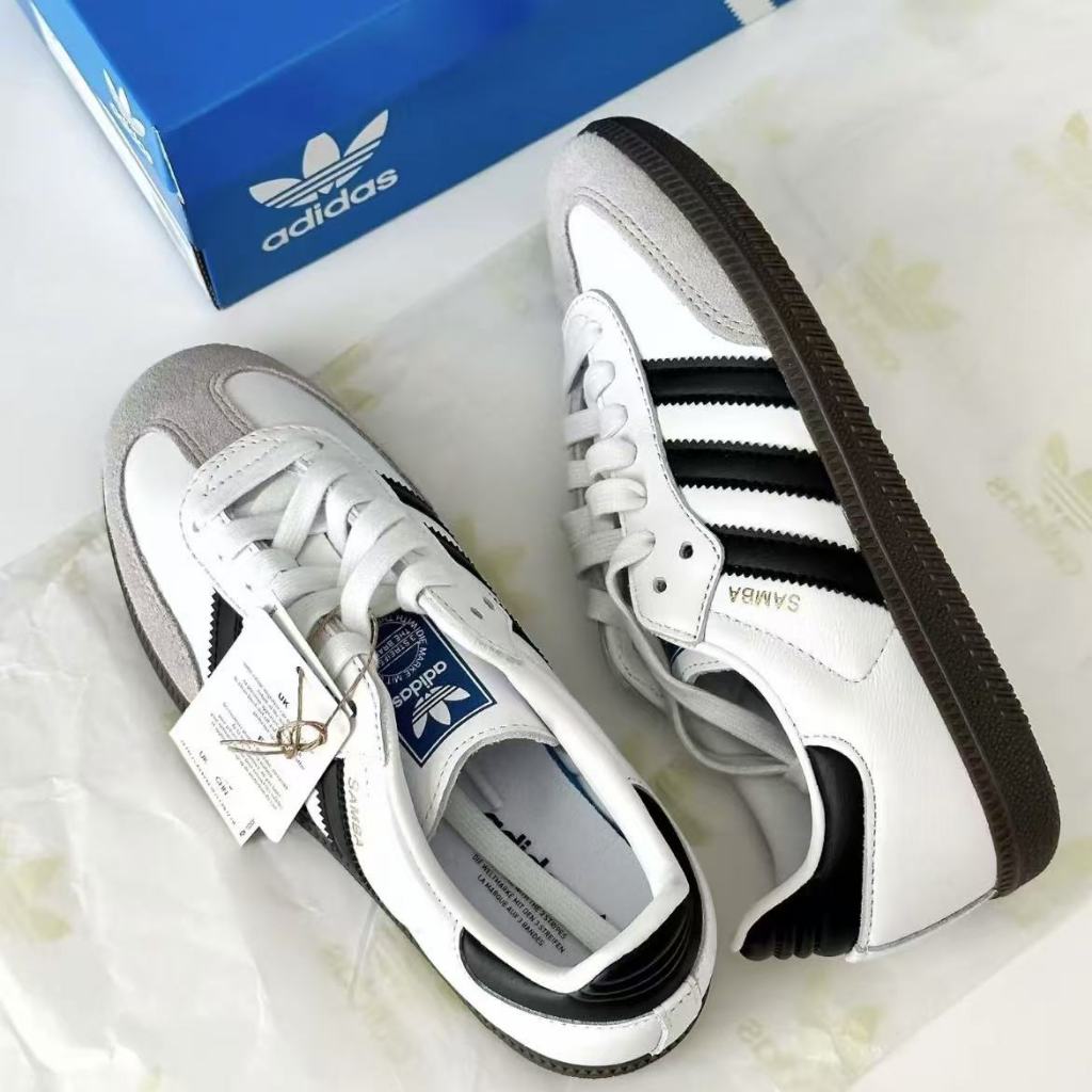 🍒 (ของแท้ 100 % ) adidas originals Samba OG B75806 สีขาว
