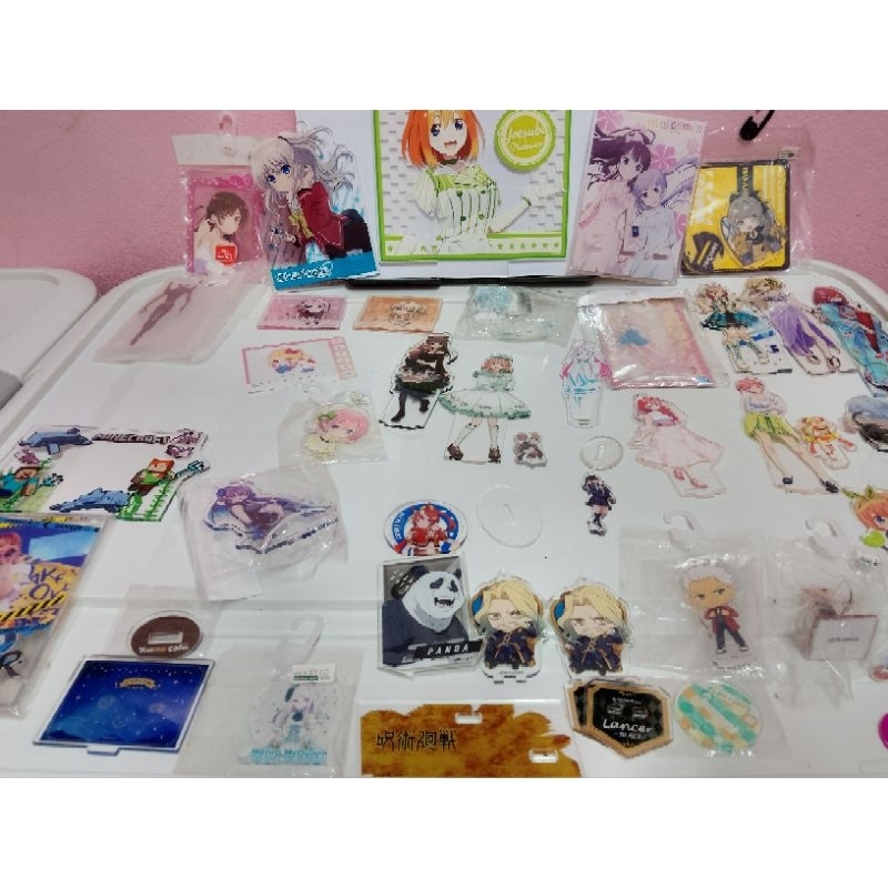 Anime Standing Acrylic ,สแตนด์อะคริลิคอนิเมะ มือ2 หลายรายการ