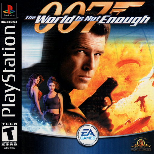 แผ่นไรท์ PS1 007 - The World Is Not Enough (NTSC-U/C) (1 DISC)