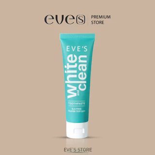 [ส่งด่วน] EVES ยาสีฟัน ป้องกันกลิ่นปาก ฟันสะอาด ขาว หมดปัญหาน้ำลายบูดตอนเช้า ใช้ได้นาน3เดือน ยาสีฟันคนท้องใช้ได้