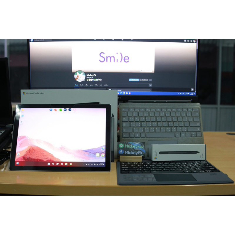 Microsoft Surface Pro 7 (Core i5 Gen 10 RAM8GB SSD128GB) มือ 2