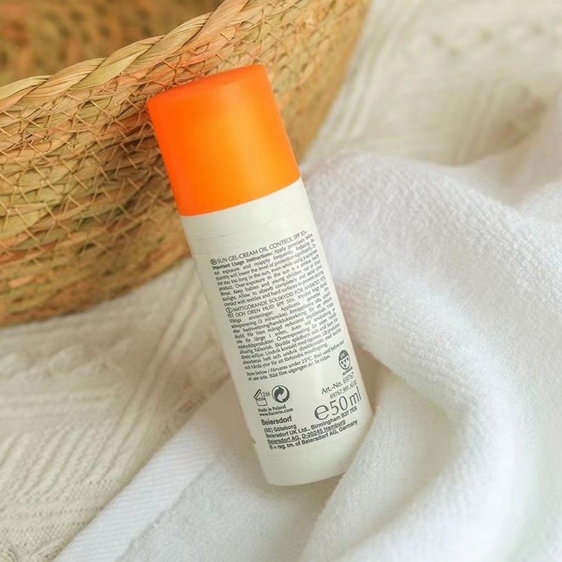 ยูเซอริน Eucerin Sun Dry Touch Oil Control Face SPF50+ PA++++ 50ml กันแดดคุมมัน เนื้อบางเบา สำหรับผิวหน้า