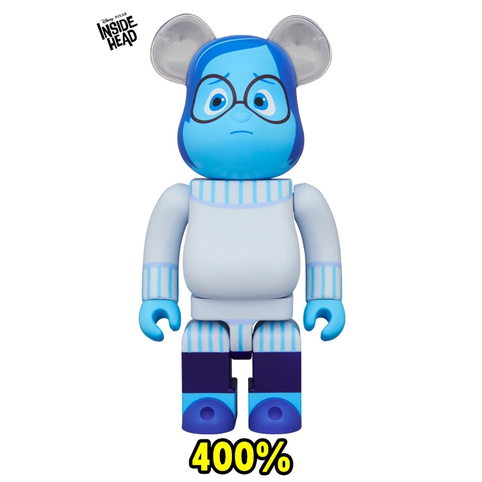 BE@RBRICK SADNESS (มหัศจรรย์อารมณ์อลเวง  Inside Out) 400％ (TC)  สินค้าใหม่