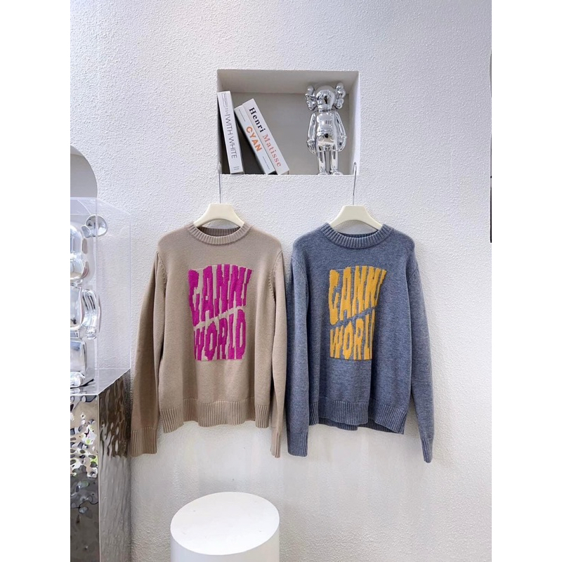 🇰🇷เสื้อไหมพรม GANNI🇰🇷