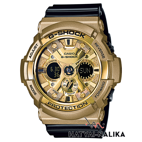 🔥ของแท้🔥 นาฬิกา G-SHOCK หายาก รุ่น GA-200GD-9B2,GA-200GD,GA-200 เรือนทองสายสีดำ