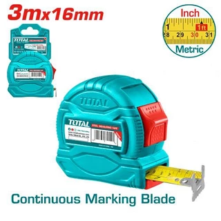 TOTAL ตลับเมตร 3 เมตร / 5 เมตร / 8 เมตร รุ่น Super Select รุ่น TMT34316 / TMT34519 / TMT34525 / TMT34825 ( Tape Rule )