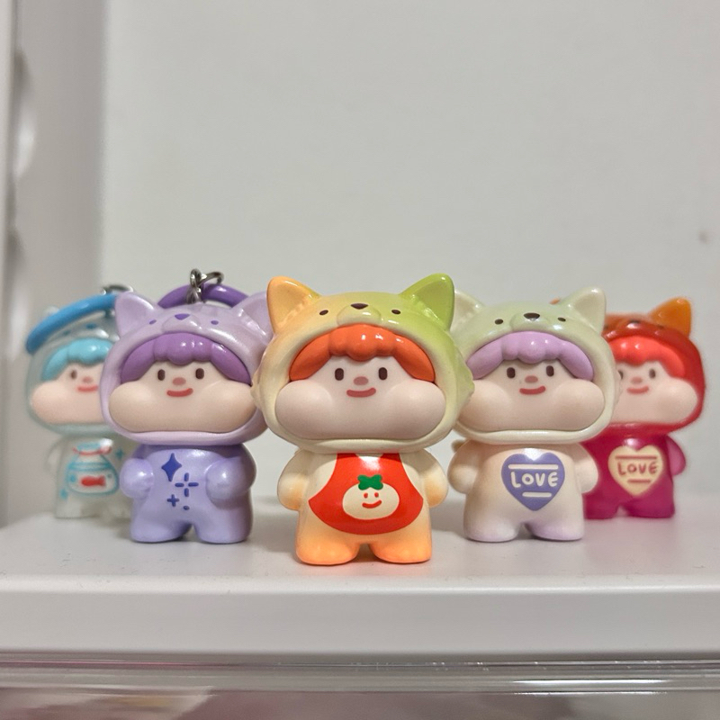 Meatball Fox Series V1 V2 Bean ( ระบุตัว )(ทำพวงกุญแจ DIY แจ้งทางแชท)