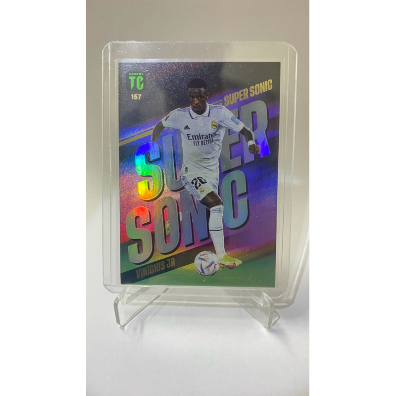 การ์ดนักฟุตบอล VINICIUS JR. (Super sonic) PANINI TOP CLASS