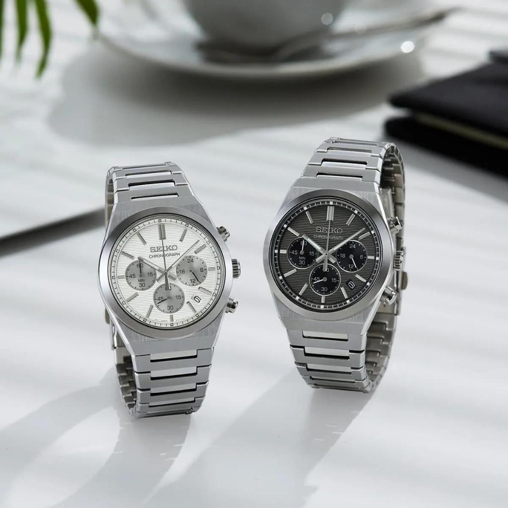 SEIKO นาฬิกาข้อมือ SEIKO QUARTZ MEN WATCH MODEL: SSB455P ขนาด 40 mm.