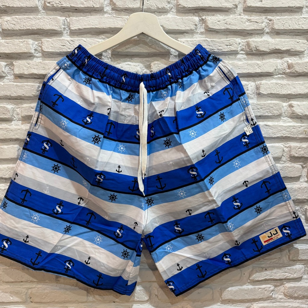 กางเกงเจเจ กางเกงขาสั้น ไซส์ M/L/XL ลาย “ริ้วรุ้ง S” ร้านคละสีให้ ผ้านิ่มหนา ใส่สบาย Clothing Man ผู้ชาย ผู้หญิง