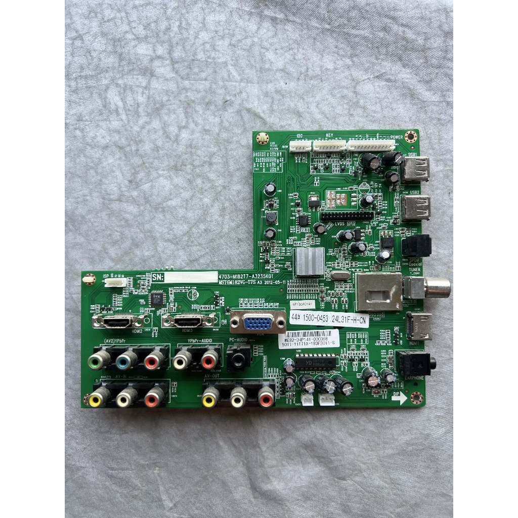 TV Motherboard 4703-M182T7-A3235K01 MST6M182VG-T7S