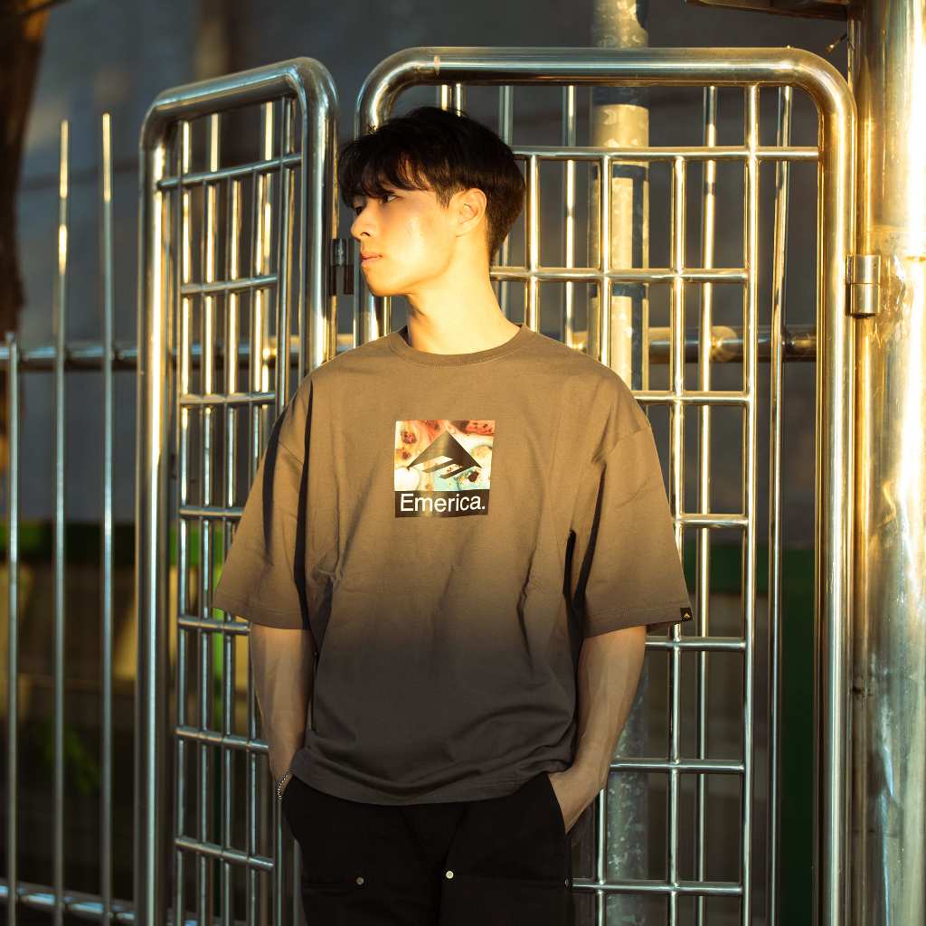 EMERICA เสื้อยืด BLACK ACID DROP