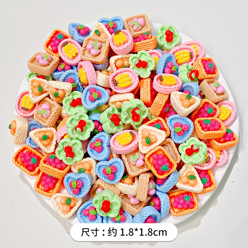 J149 ผลไม้ในตระกร้าจิ๋ว เซ็ต 10 ชิ้น