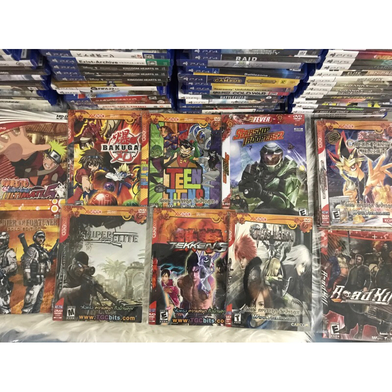 แผ่นเกม PS2 เพลทู เกมแนะนำ เกมยอดฮิต สกรีนแผ่น ปกเต็ม