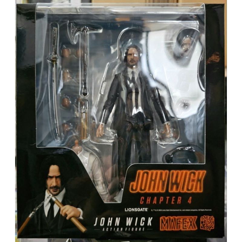[พร้อมส่ง/มือ 1] MAFEX No.212 MAFEX JOHN WICK (JOHN WICK: CHAPTER 4) 4530956472126