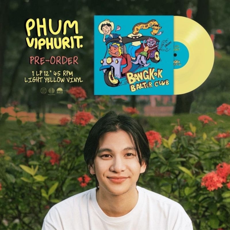 PRE-ORDER VINYL PHUM VIPHURIT : BANGKOK BALTER CLUB